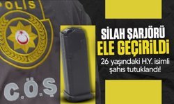 Haspolat’ta izinsiz silah parçası ele geçirildi