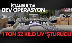 İstanbul’da dev narkotik operasyonu: 1 ton 52 kilo!