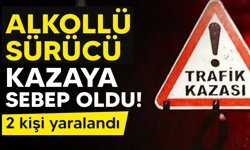 Kaleburnu Köy Girişi’nde trafik kazası!