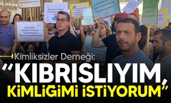 Kimliksizler Derneği Güney Lefkoşa’da toplu "Kıbrıs vatandaşlığı"  başvurusu eylemi gerçekleştirdi!