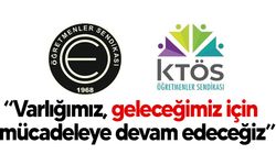 KTÖS ve KTOEÖS pazartesi günü Eğitim Bakanlığı önünde olacak
