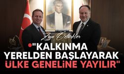 Öztürkler, Gülnar Belediye Başkanı Fatih Önge ve beraberindeki heyeti kabul etti