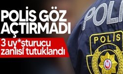 Polisten uy*şturucu operasyonları: 3 kişi tutuklandı