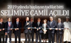 Selimiye Camii ibadete açıldı!