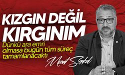 Şenkul: "Ülkemiz için mücadeleyi aynı saflarda vermeye devam edeceğiz”