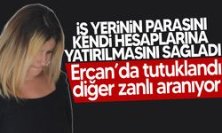 Şirketten hırsızlıkla aranan zanlı Ercan'da tutuklandı