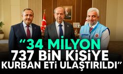 Tatar vekaletle kurban kesim kampanyasına bağışta bulundu