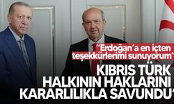 Tatar’dan Erdoğan’a teşekkür