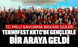 TC Milli Savunma Bakanı Yaşar Güler, TEKNOFEST KKTC'de gençlerle buluştu