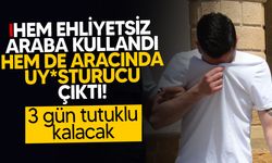 Trafik kontrolünde yakalanan uy*sturucu zanlısı mahkemeye çıkarıldı