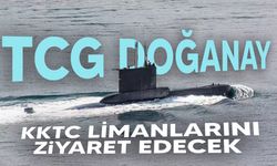 Türk Deniz Kuvvetleri Komutanlığı'na bağlı denizaltıdan 19 Mayıs kutlamaları çerçevesinde KKTC'ye ziyaret