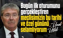 Üstel: "Bugün yeni bir dönem başlıyor"