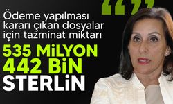 Veçhi: "535 milyon sterlinlik tazminat kararı verildi"