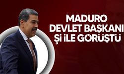 Venezuela Devlet Başkanı Maduro, Çin Devlet Başkanı Şi ile bir araya geldi
