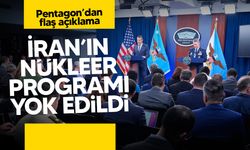ABD: İran'ın Nükleer Programı Yok Edildi... Pentagon'dan Sert Açıklama