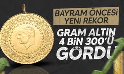 Altın son bir ayın zirvesinde: Gram fiyatı 4 bin 300 TL’yi gördü