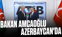 Amcaoğlu, Azerbaycan'da iş insanlarıyla buluştu