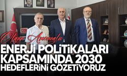 Amcaoğlu, Onbeş Kasım Kıbrıs Üniversitesi Mühendsilik Fakültesi Dekanı Yrd. Doç. Dr. Refet Ramiz’i kabul etti