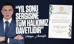 Amcaoğlu'ndan yıl sonu sergisine davet