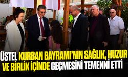 Başbakan Üstel, UBP Genel Merkezi’nde partililerle bayramlaştı