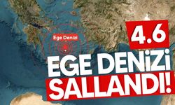 Çanakkale Gökçeada'da 4.6 büyüklüğünde deprem