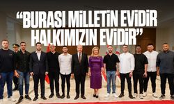 Cumhurbaşkanı Tatar ve eşi halkla bayramlaştı