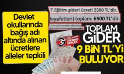 Devlet Okullarında Bağış(Kayıt) Ücreti Skandalı! Aileler İsyan Etti: Toplam 9 bin TL!