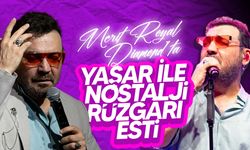 Doksanlı yıllara romantik şarkılarıyla Yaşar, Merit Royal Diamond Otel’de muhteşem bir konsere imza attı