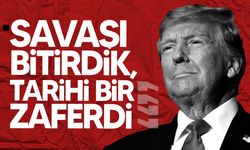 Donald Trump: "Savaşı bitirdik"