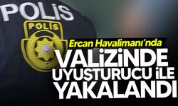 Ercan Havalimanı’nda uyuşturucu madde tespit edildi: 1 kişi tutuklandı