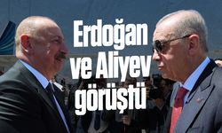 Erdoğan, Aliyev ile görüştü