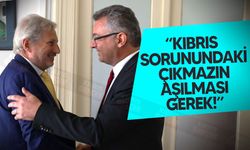 Erhürman AB Kıbrıs Özel Temsilcisi Johannes Hahn’ı kabul etti!