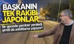 Girne’de Gece Mesaisi: Naci Talat Caddesi Yenileniyor