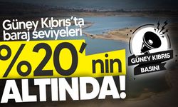 Güney Kıbrıs’ta Barajlar Alarm Veriyor: Doluluk Oranı Yüzde 20’nin Altına Düştü
