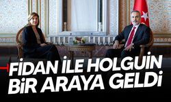 Hakan Fidan, Maria Angela Holguin'i kabul etti