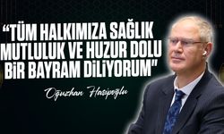 Hasipoğlu tüm halkın bayramını kutladı