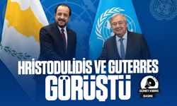 Hristodulidis Guterres’le görüştü