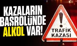 İki ayrı trafik kazası: İki sürücüde alkollü!