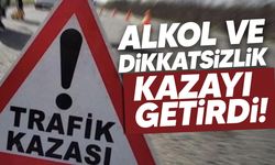 Gazimağusa’da alkollü sürücü park halindeki araca çarptı