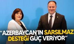 Öztürkler, Azerbaycan Meclis başkanı Gafarova ile görüştü