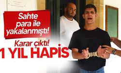 Sahte para tasarruf ve tedavüle sürme suçundan Bilal Çınar’a 1 yıl hapis cezası verildi!