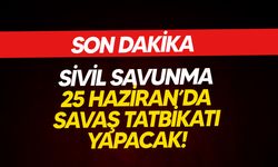 Sivil Savunma Teşkilatı tarafından 25 Haziran’da Gazimağusa’da tatbikat düzenlenecek