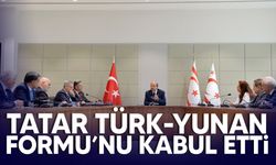 Tatar, Türk-Yunan Formu üyelerine Kıbrıs Türk tarafının genel vizyonunu anlattı