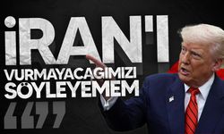 Trump: "ABD'nin İran'ı vurup vurmayacağını şu an söyleyemem"