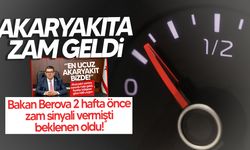 Akaryakıt Fiyatlarına Zam Geldi!