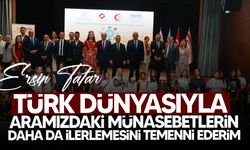 “Bizim Ailemiz Türk Dünyasıdır” konferansı Cumhurbaşkanlığı’nda yapıldı