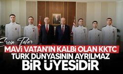 Cumhurbaşkanı Tatar, Deniz Albay Tek’i kabul etti