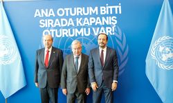 Cumhurbaşkanı Tatar, Guterres ile 1+1 formatında öğle yemeğinde bir araya geldi