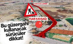 Fuar Kavşağı – Yakın Doğu Çemberi arası tek şeride düşürüldü