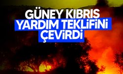 Güney Kıbrıs, KKTC'nin yangına müdahale desteğini reddetti!